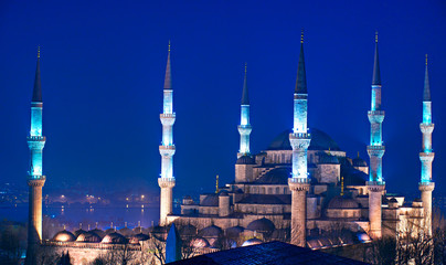 Fototapeta na wymiar Błękitny Meczet, Stambuł, Turcja.