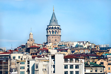 Galata tower, Istanbul, Turkey.