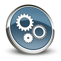 Dark Blue 3D Style Icon 