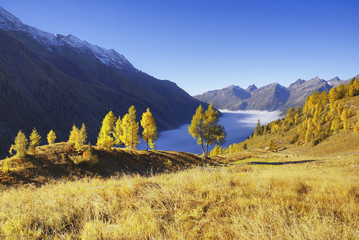 Lötschental, Wallis, Schweiz, Europa