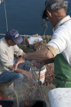 pescatori in Liguria