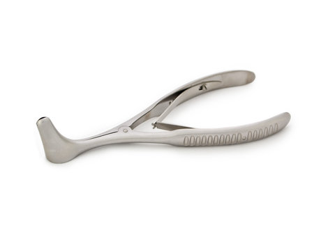 Medical instrument rhinoscope isolated