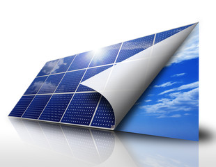 pannelli solari - obrazy, fototapety, plakaty