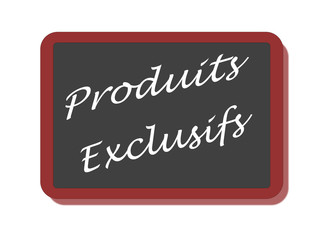 Obraz premium PANNEAU PRODUITS EXCLUSIFS