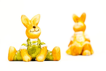 Osterhase macht spagat