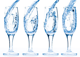 Water in glass