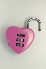 cœur cadenas saint valentin