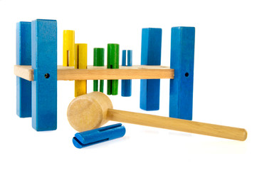 Toy tool for the carpenter