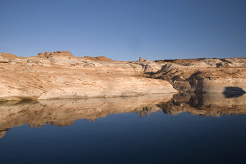 Fototapeta na wymiar Powell Lake, Arizona