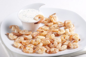 Fried shrimps