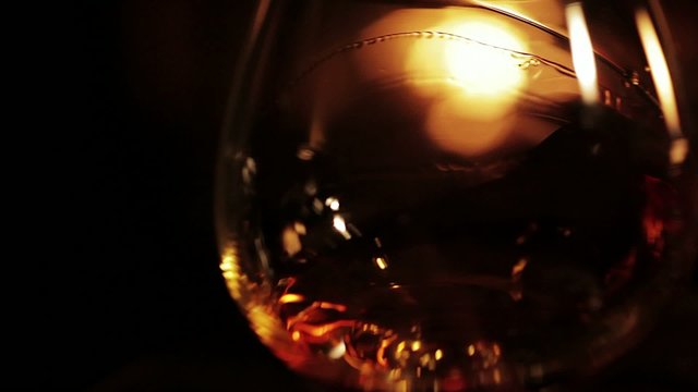 Glass of brandy