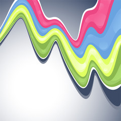 Colour abstract background for design. A vector illustration