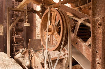 Old mining machinery © Olaf Speier