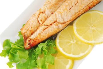 salmon steak