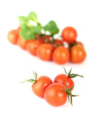 Three tomatoes-cherry