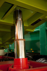 Obraz premium Hydraulikzylinder ausgefahren