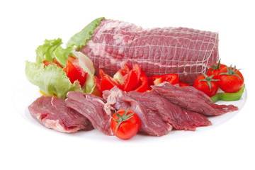 meat in grid