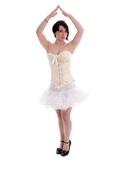 Not quite a ballerina