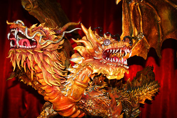Dragon model in Thailand.