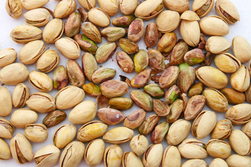 heap of pistachio