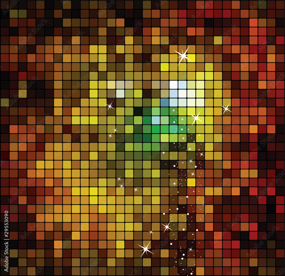 Poster vector abstract background