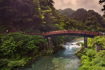 Sacred bridge Shinkyo