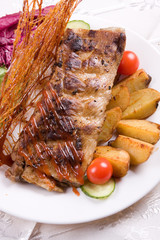 grilled ribs