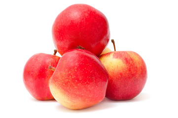 red apples