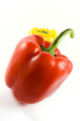 Red and yellow pepper