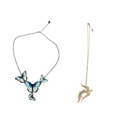 two women necklaces