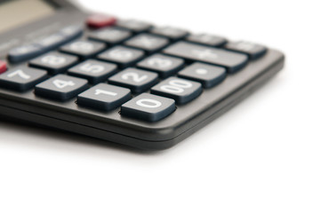 Business concept with accounting calculator