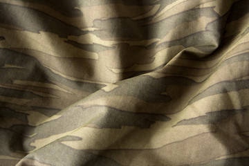 Close-up of camouflage waves