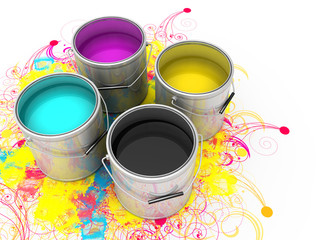 Colori CMYK Splash