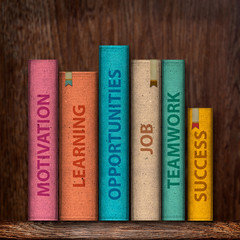 Collection of books from motivation to success