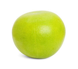 Pamelo fruit on white background