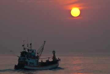 boat of fisherman