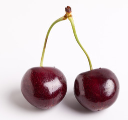 Ripe Double Cherry Stem