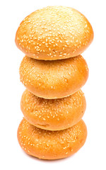 Pyramid of buns