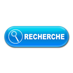 Boton alargado brillante texto RECHERCHE