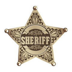 Sheriff star - 29583078