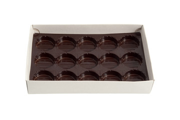 Empty box from under sweets