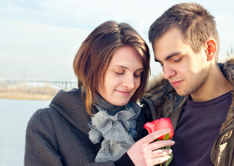 The guy and the girl