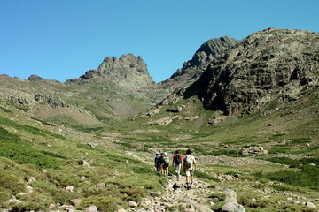 Trekking in montagna