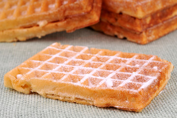 Gaufre au sucre