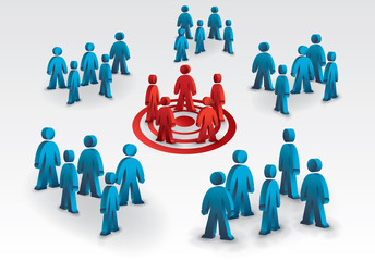 one team targeted among the others