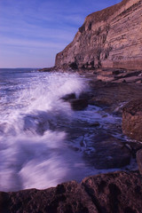 Rocky shoreline