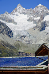 Solar technology in the swiss alps