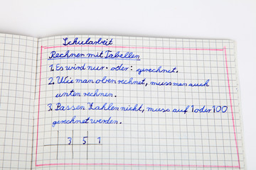 Schularbeit