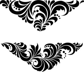 Russian traditional ornament 