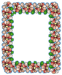 Flower frame